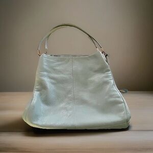 COACH MADISON LEATHER MEDIUM PHOEBE SHOULDER BAG Robin Egg Blue F26224